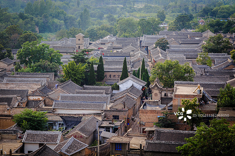 陕西韩城党家村图片素材