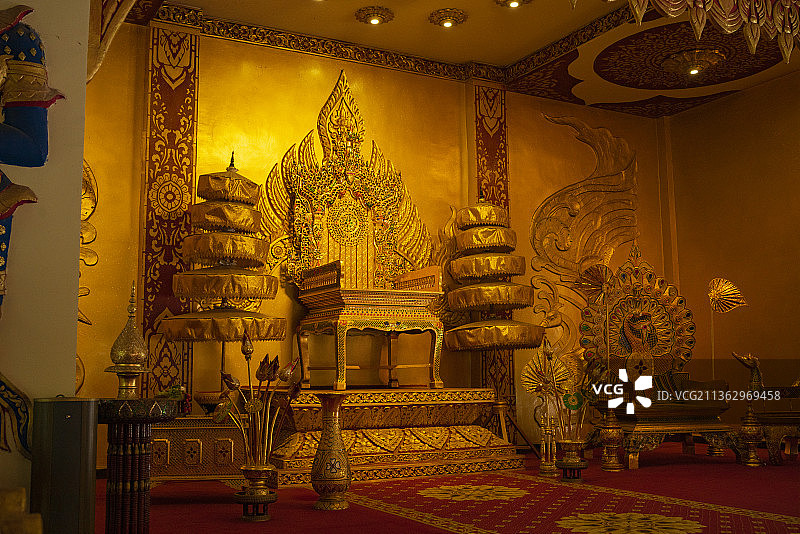 云南西双版纳景洪曼听公园图片素材