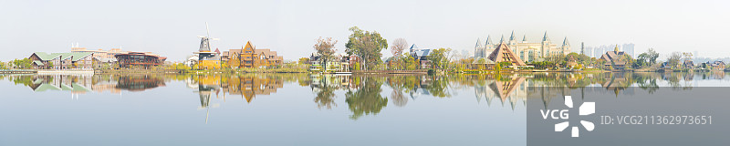 家具小镇长卷图片素材