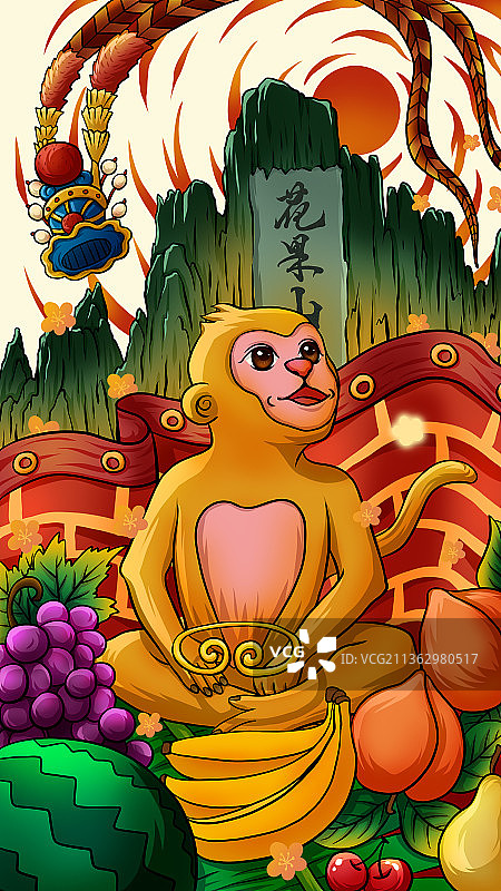 十二生肖猴图片素材