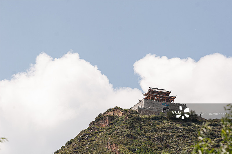 松潘古城图片素材