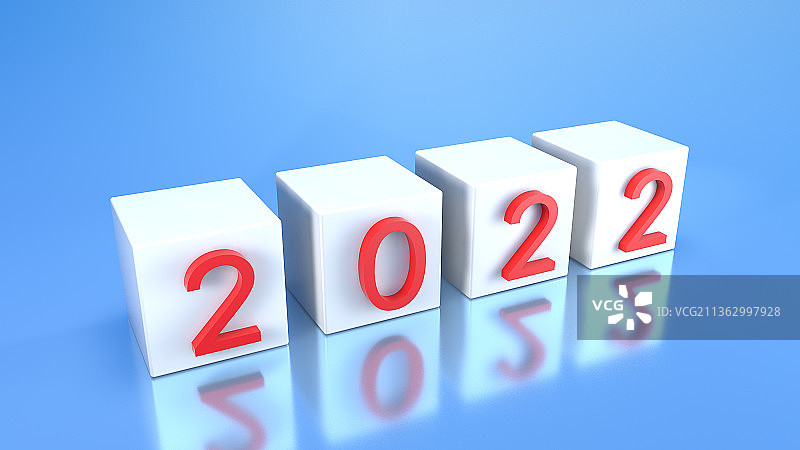 蓝色背景下数字的特写镜头图片素材