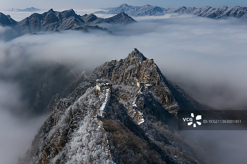 《箭扣长城-冬季限定》图片素材