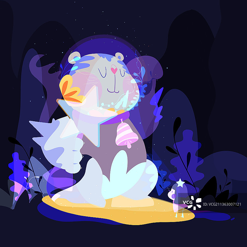 2022铜铃虎图片素材