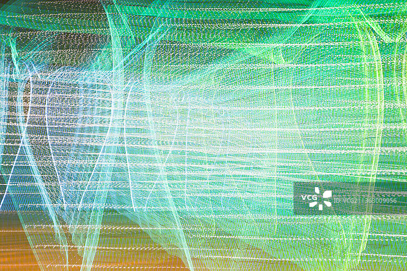 绿色背景素材，灯光艺术图片素材