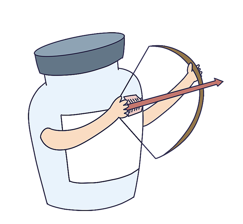 元素：靶向药图片素材