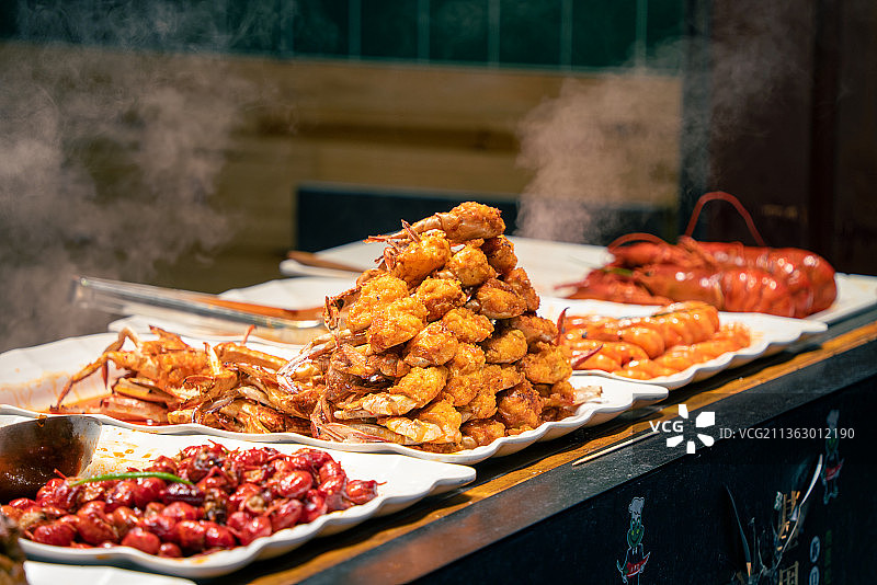 油焖大虾图片素材