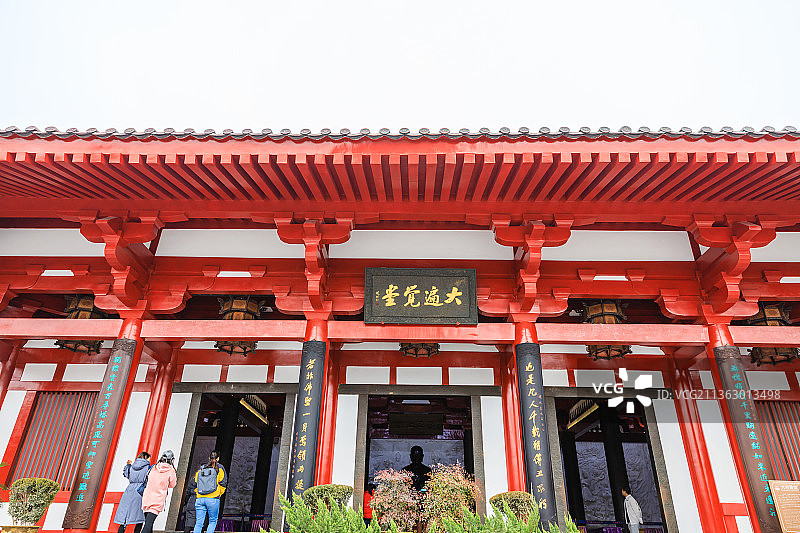 陕西西安大慈恩寺图片素材