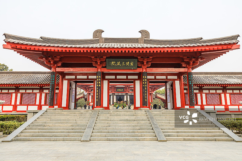 陕西西安大慈恩寺图片素材