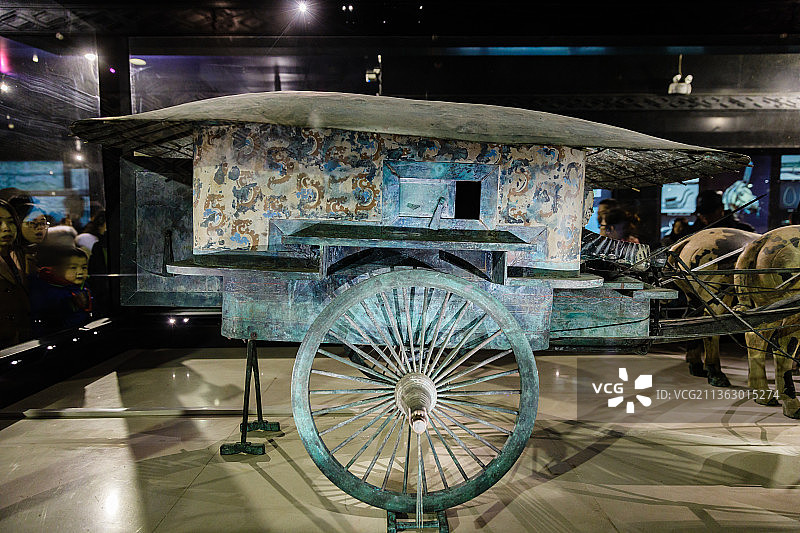 陕西西安临潼秦始皇兵马俑博物馆图片素材