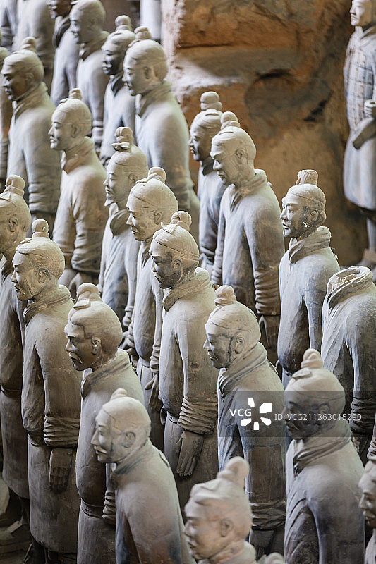 陕西西安临潼秦始皇兵马俑博物馆图片素材