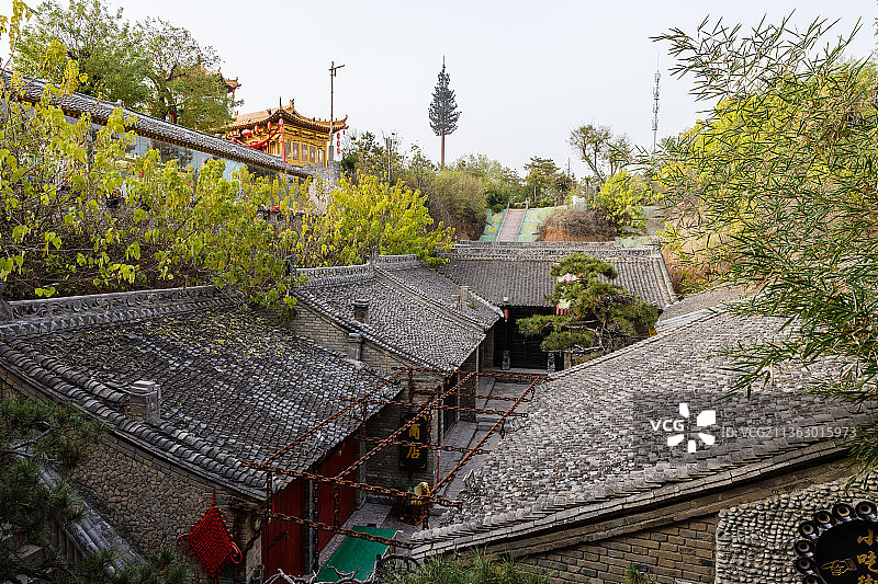 陕西咸阳马嵬驿图片素材