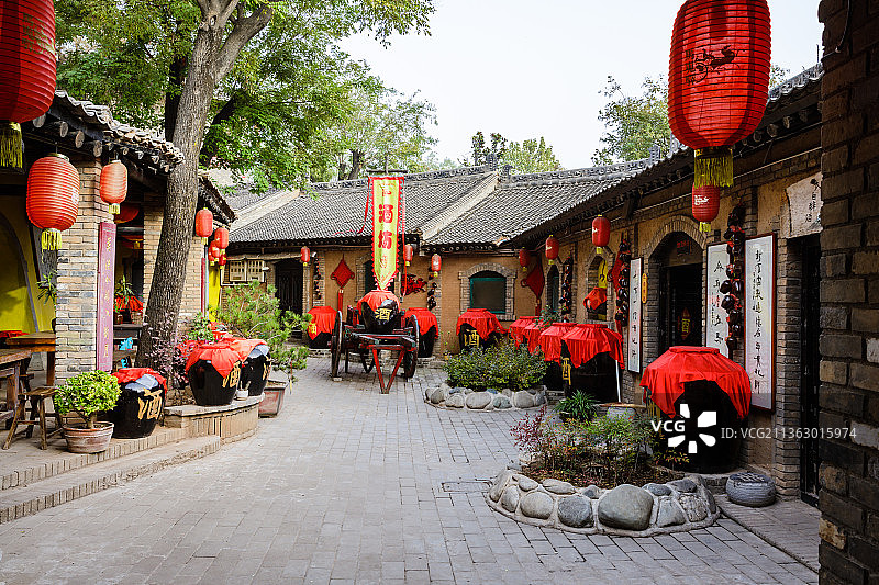 陕西咸阳马嵬驿图片素材