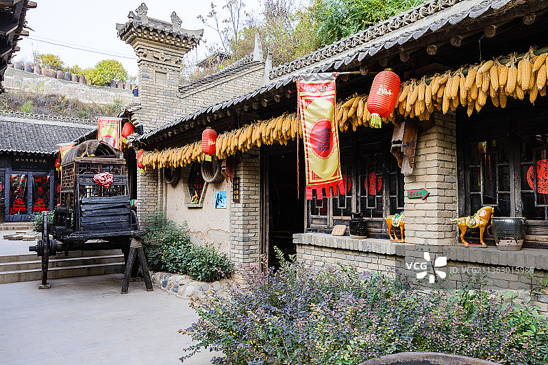 陕西咸阳马嵬驿图片素材