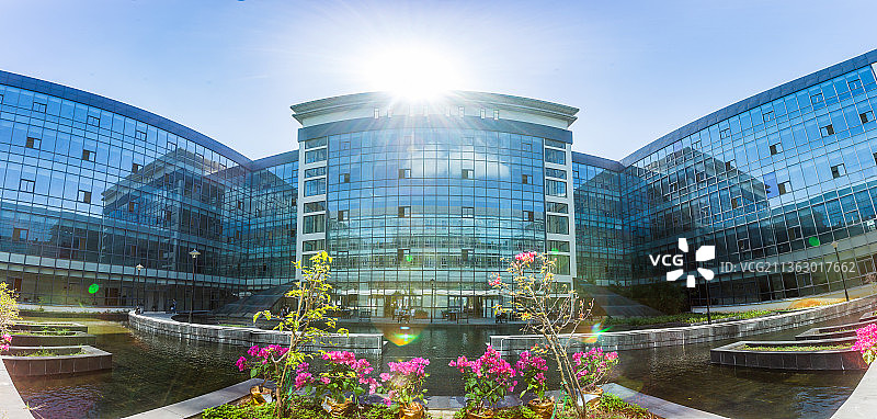 三亚三亚学院书山馆内景—蝴蝶形状图片素材