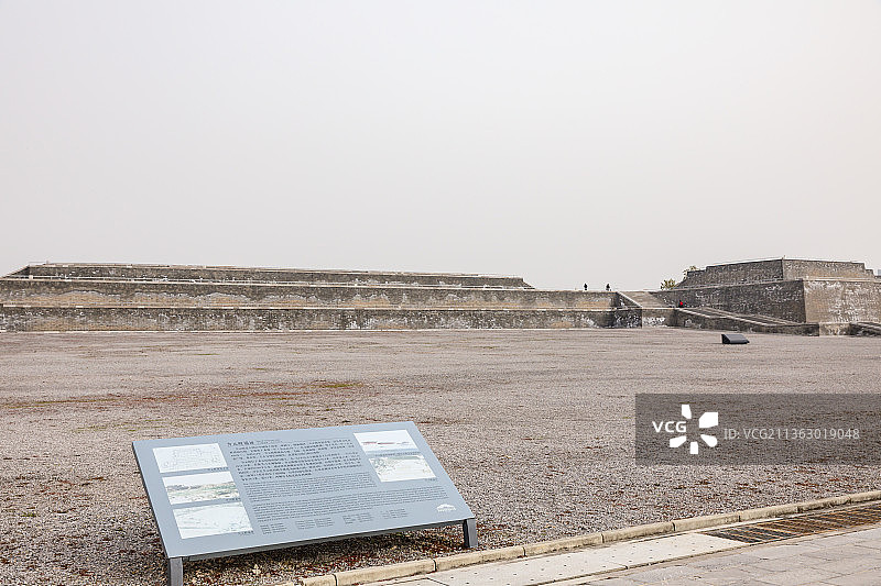 陕西西安大明宫国家遗址公园图片素材