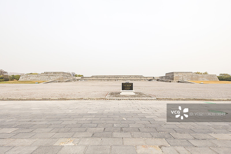 陕西西安大明宫国家遗址公园图片素材