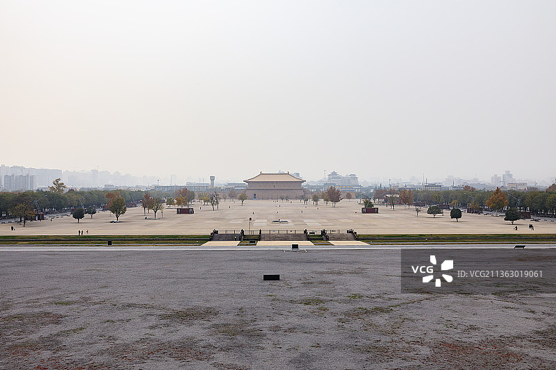 陕西西安大明宫国家遗址公园图片素材