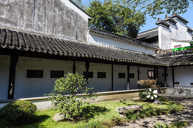 江苏苏州园林尚志堂吴宅图片素材