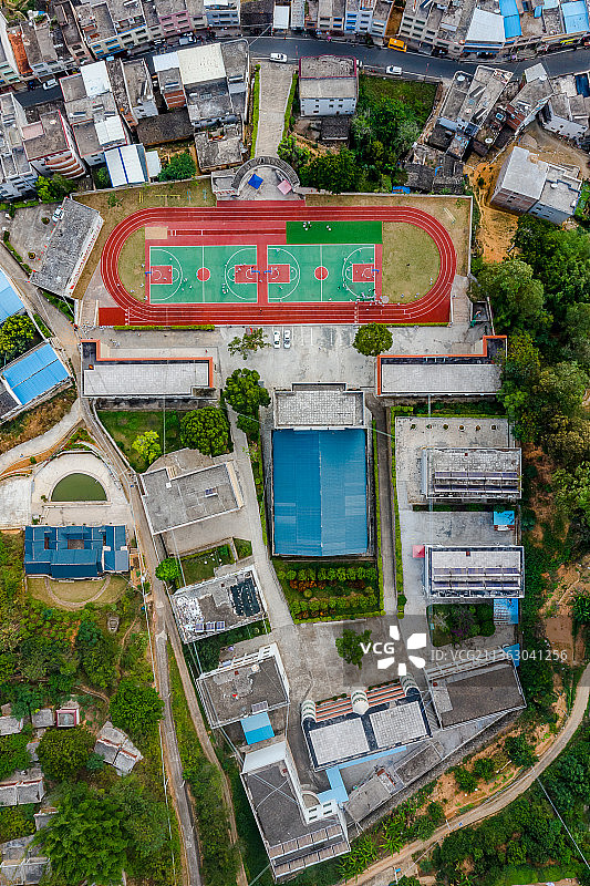 中国广东省梅州市丰顺坚真中学图片素材