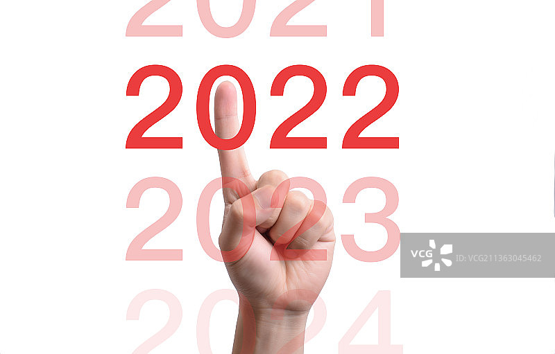 2022新年 男性手部图片素材