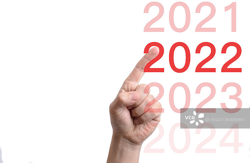 2022新年 男性手部图片素材