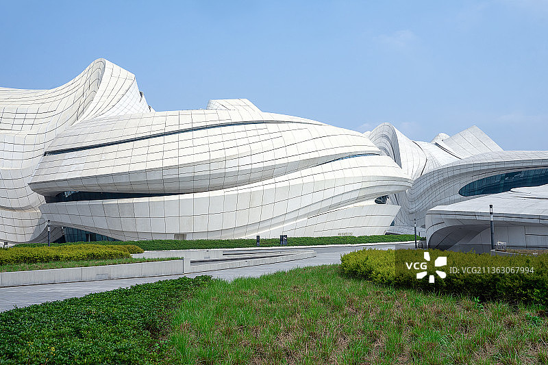 湖南省长沙市梅溪湖国际文化艺术中心（大剧院）图片素材