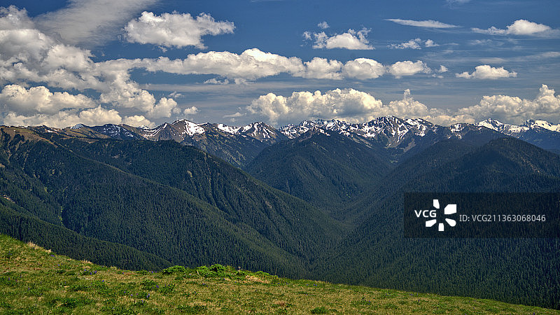 奥林匹克山脉风光：美国奥林匹克国家公园图片素材