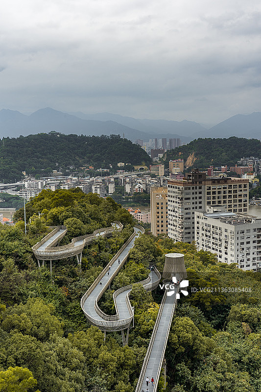 冬日的福道图片素材