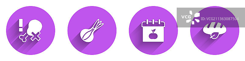 禁止鸡腿洋葱世界素食日合集图片素材