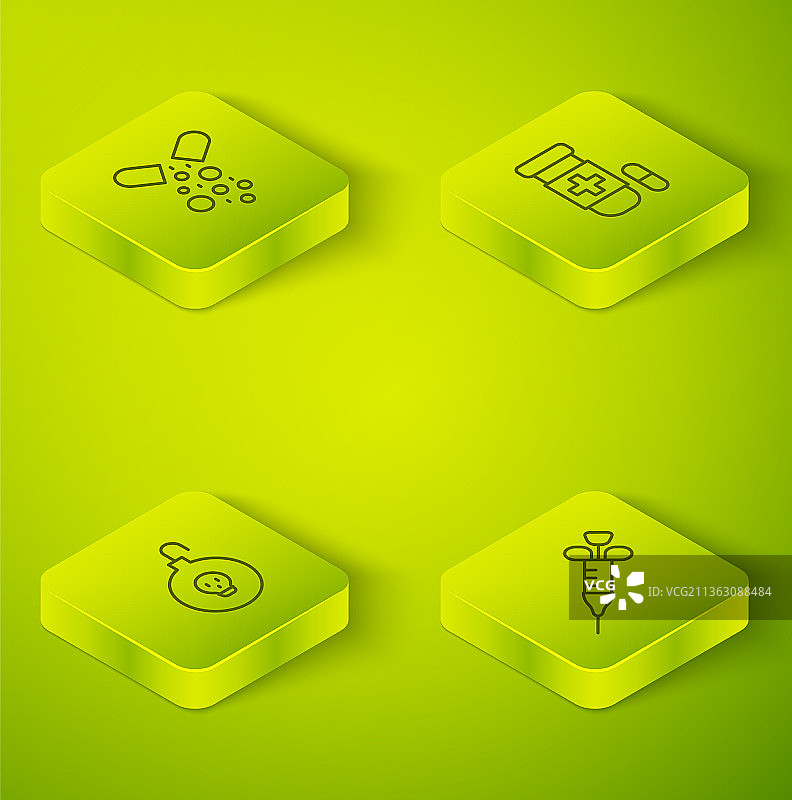 2.5D解毒剂核弹注射器组合图片素材