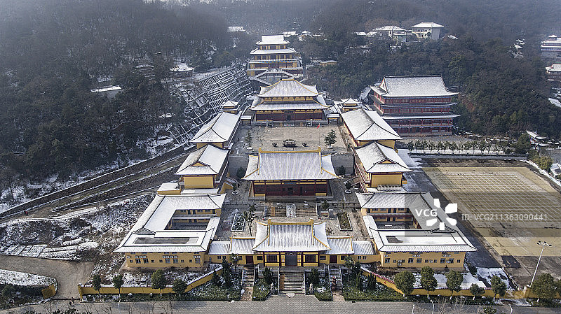 鄂州西山古灵泉寺图片素材