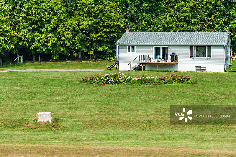 加拿大千岛湖掠影图片素材
