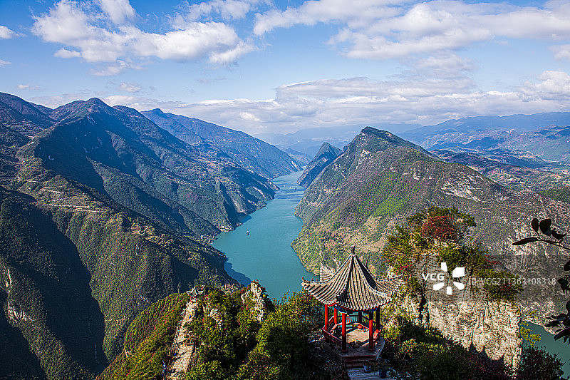 风光巫峡独好图片素材