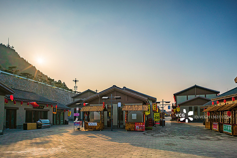 石家庄西柏坡红色旅游小镇图片素材