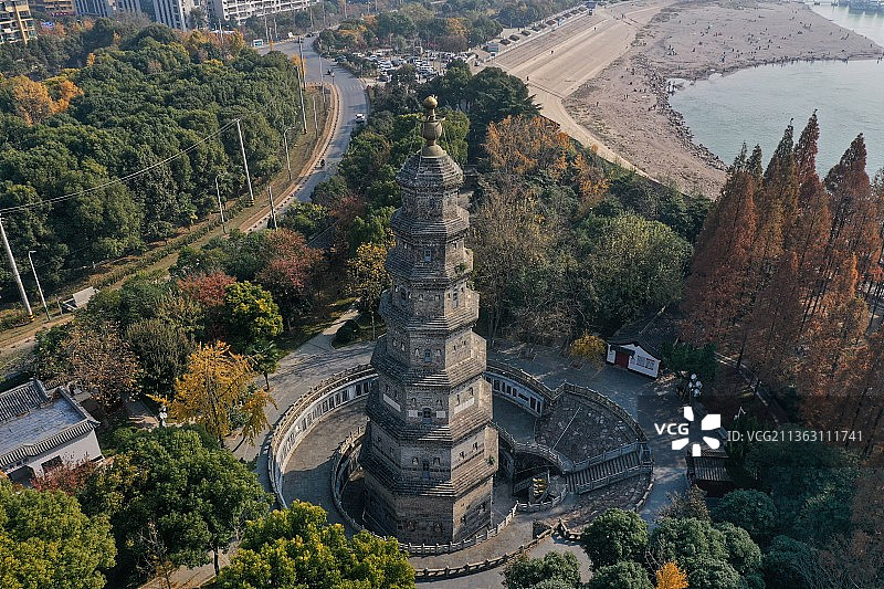 荆州万寿宝塔图片素材