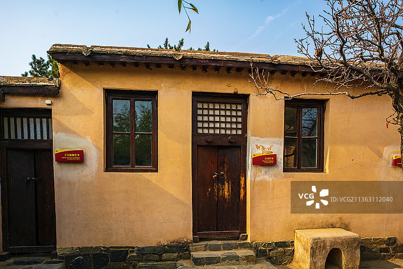 石家庄西柏坡毛泽东旧居图片素材