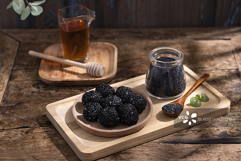 黑芝麻丸图片素材