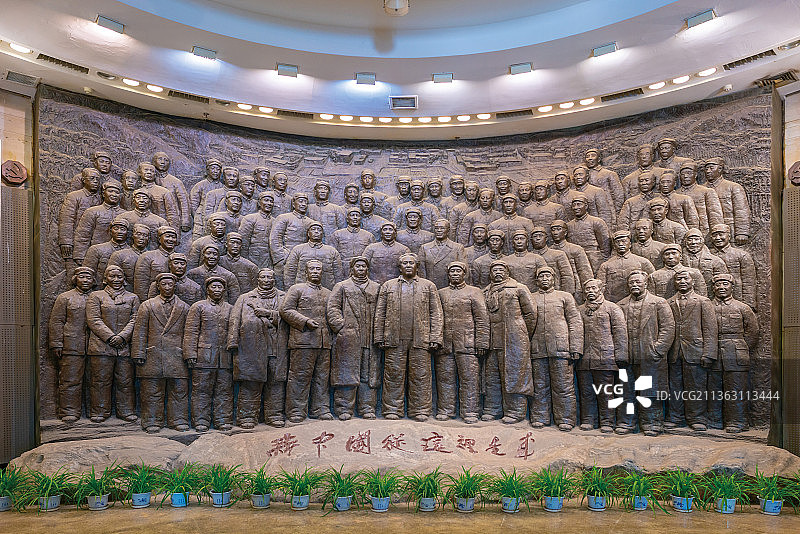 石家庄西柏坡纪念馆图片素材