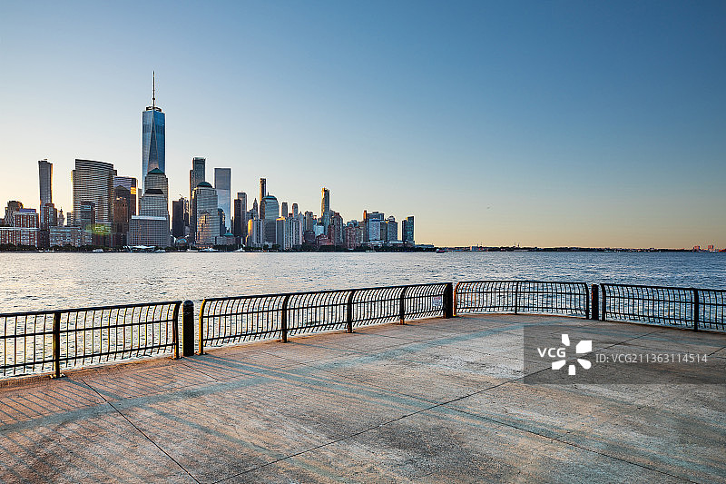 纽约城市天际线图片素材