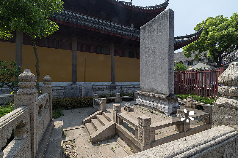 苏州观前街玄妙观图片素材