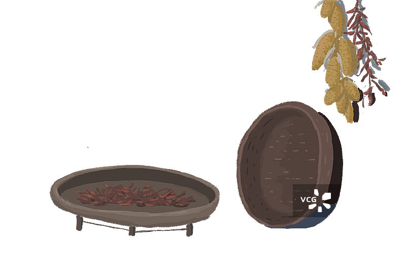 乡村簸箕图片素材