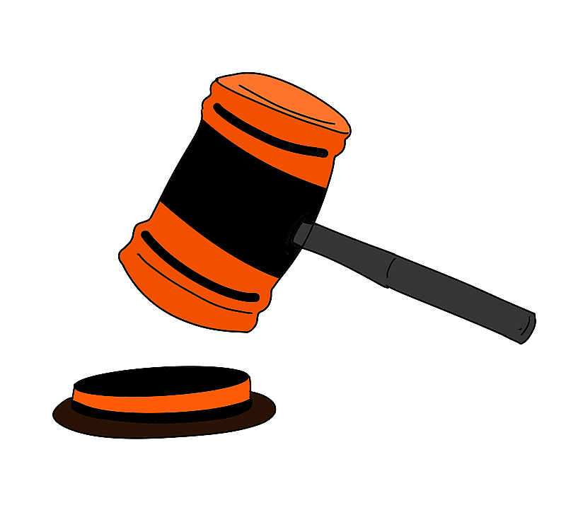 可爱漫画插画设计元素法律案件图片素材