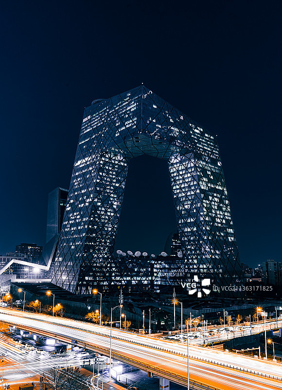 中央电视台总部大楼图片素材