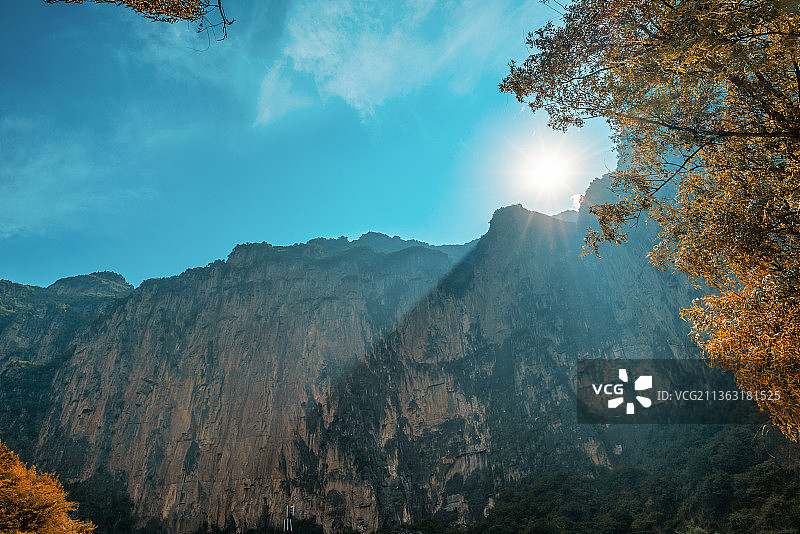 长治红豆峡风光图片素材