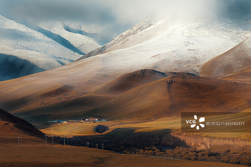 青海黑河大峡谷图片素材