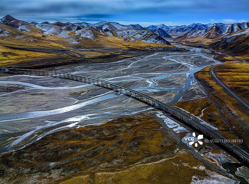 通天河大桥图片素材
