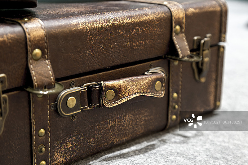 复古皮包图片素材