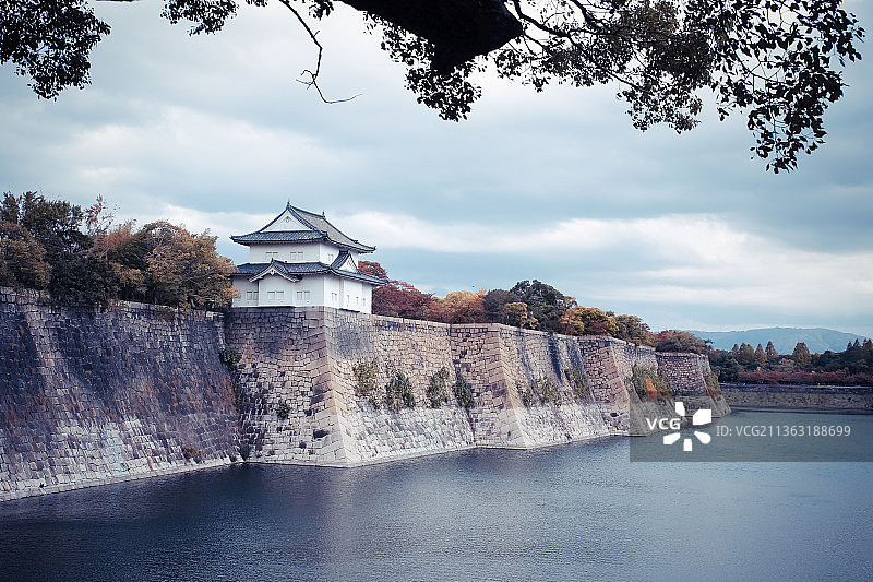 日本大阪大阪城图片素材