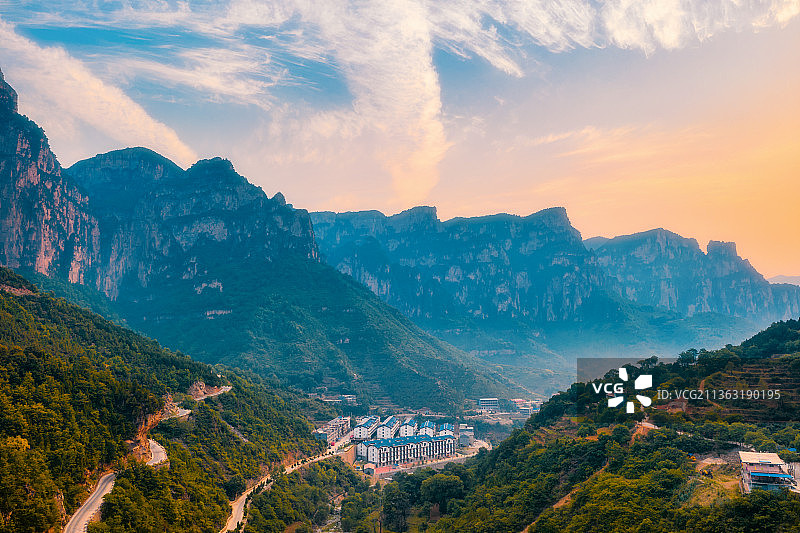 长治神龙湾景区风光图片素材